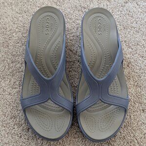 Crocs , Size 7, blue